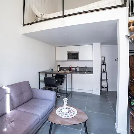 公寓 Petit Duplex - Nouveau Duplex Avec Wifi Et Clim Pour 2 昂蒂布