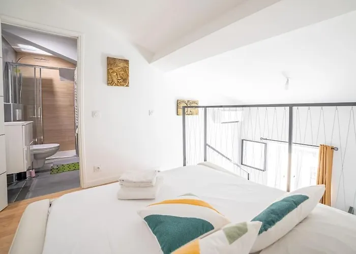 Petit Duplex - Nouveau Duplex Avec Wifi Et Clim Pour 2 昂蒂布